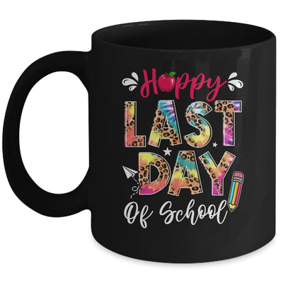 Leopard Happy Last Day Of School Teacher Students Graduation Mug | teecentury