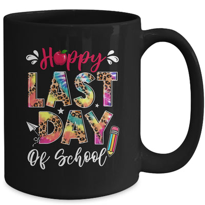 Leopard Happy Last Day Of School Teacher Students Graduation Mug | teecentury