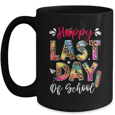 Leopard Happy Last Day Of School Teacher Students Graduation Mug | teecentury
