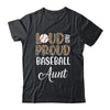 Leopard Loud Proud American Baseball Aunt Family Shirt & Tank Top | teecentury