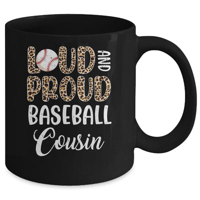 Leopard Loud Proud American Baseball Cousin Family Mug | teecentury