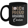 Leopard Loud Proud American Baseball Cousin Family Mug | teecentury