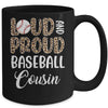 Leopard Loud Proud American Baseball Cousin Family Mug | teecentury