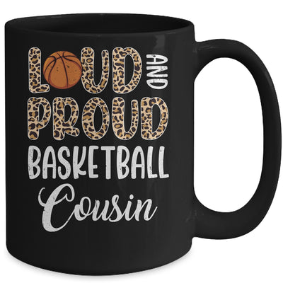 Leopard Loud Proud American Basketball Cousin Family Mug | teecentury