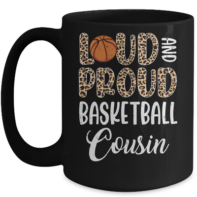 Leopard Loud Proud American Basketball Cousin Family Mug | teecentury