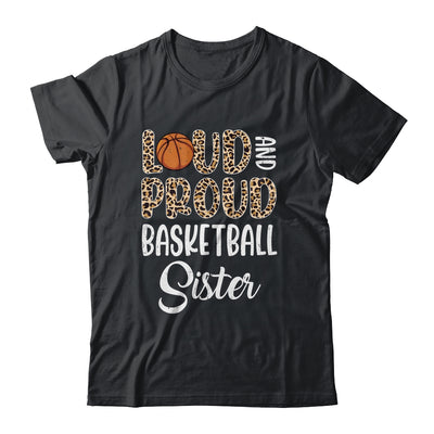 Leopard Loud Proud American Basketball Sister Family Shirt & Tank Top | teecentury