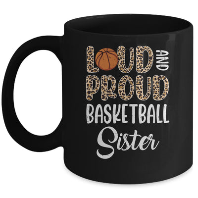 Leopard Loud Proud American Basketball Sister Family Mug | teecentury