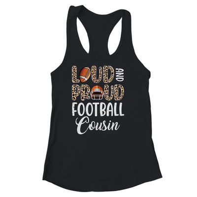 Leopard Loud Proud American Football Cousin Family Shirt & Tank Top | teecentury