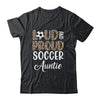 Leopard Loud Proud American Soccer Auntie Family Shirt & Tank Top | teecentury