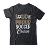 Leopard Loud Proud American Soccer Cousin Family Shirt & Tank Top | teecentury