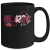 Leopard Love Stethoscope Nurse Life Valentines Day Gift Mug Coffee Mug | Teecentury.com