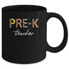 Leopard Preschool Teacher Pre-K Back to School Mug Coffee Mug | Teecentury.com