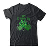 Leopard Print Three Dog Paws Happy Saint Patricks Day T-Shirt & Hoodie | Teecentury.com