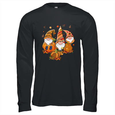 Leopard Pumpkin Print Plaid Gnomes Fall Autumn Thanksgiving T-Shirt & Hoodie | Teecentury.com