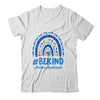 Leopard Rainbow Be Kind Autism Awareness Month Puzzle Shirt & Hoodie | teecentury