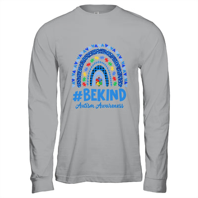 Leopard Rainbow Be Kind Autism Awareness Month Puzzle Shirt & Hoodie | teecentury