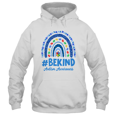 Leopard Rainbow Be Kind Autism Awareness Month Puzzle Shirt & Hoodie | teecentury