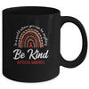 Leopard Rainbow Be Kind Red Ribbon Dyslexia Awareness Mug | teecentury