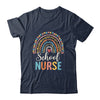 Leopard Rainbow Nursing Nurse Week Back To School Shirt & Hoodie | teecentury