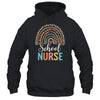 Leopard Rainbow Nursing Nurse Week Back To School Shirt & Hoodie | teecentury