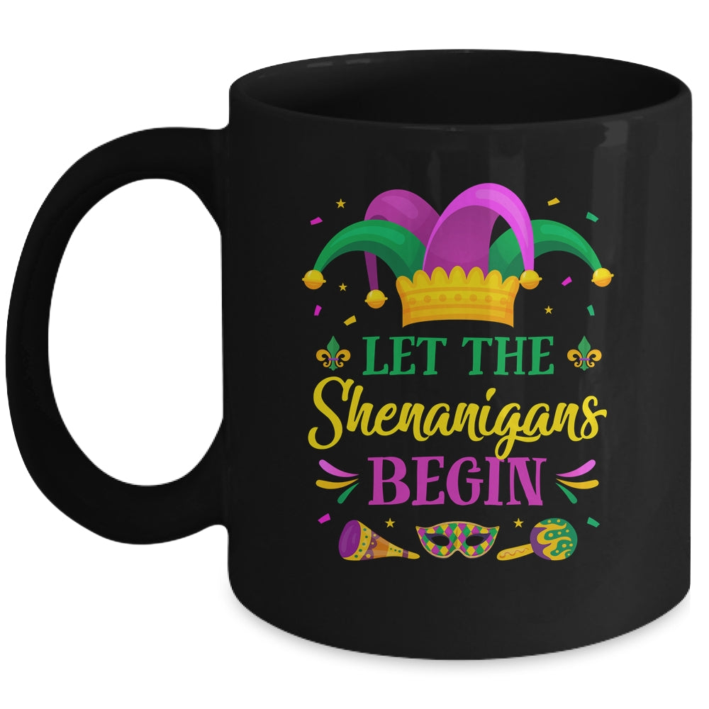 Let The Shenanigans Begin Mardi Gras Men Women Mug Coffee Mug | Teecentury.com