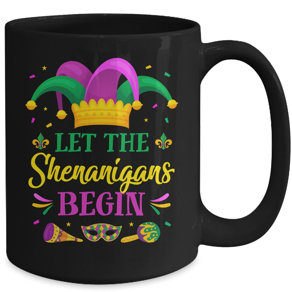 Let The Shenanigans Begin Mardi Gras Men Women Mug Coffee Mug | Teecentury.com