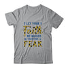 Let Your Faith Be Bigger Than Your Fear Christian T-Shirt & Hoodie | Teecentury.com