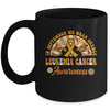 Leukemia Awareness In September We Wear Orange Groovy Mug | teecentury