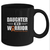 Leukemia Cancer Awareness Daughter Of Warrior Green Gift Coffee Mug | Teecentury.com