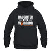 Leukemia Cancer Awareness Daughter Of Warrior Green Gift T-Shirt & Hoodie | Teecentury.com