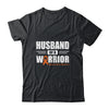 Leukemia Cancer Awareness Husband Of Warrior Green Gift T-Shirt & Hoodie | Teecentury.com