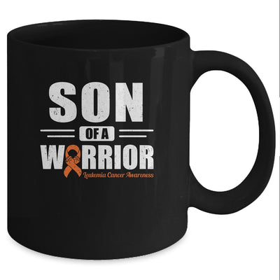 Leukemia Cancer Awareness Son Of Warrior Green Gift Coffee Mug | Teecentury.com