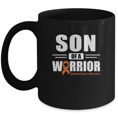 Leukemia Cancer Awareness Son Of Warrior Green Gift Coffee Mug | Teecentury.com