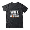 Leukemia Cancer Awareness Wife Of Warrior Green Gift T-Shirt & Hoodie | Teecentury.com