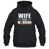 Leukemia Cancer Awareness Wife Of Warrior Green Gift T-Shirt & Hoodie | Teecentury.com