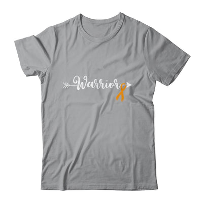 Leukemia MS Warrior Leukemia MS Awareness Orange Ribbon Shirt & Tank Top | teecentury