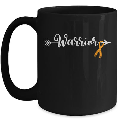 Leukemia MS Warrior Leukemia MS Awareness Orange Ribbon Mug | teecentury