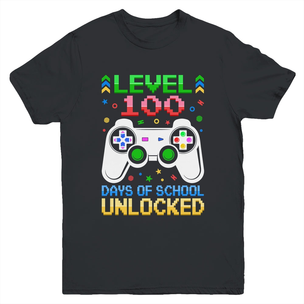 Happy 100th Day Of Kindergarten Unlocked Teacher Or Student T-Shirt Happy 100th Day Of Kindergarten Unlocked Teacher Or Student T-Shirt