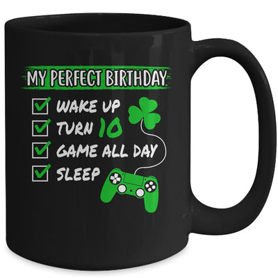 Level 10 Birthday Party 10 Years Old Video Games Perfect Birthday Mug Coffee Mug | Teecentury.com