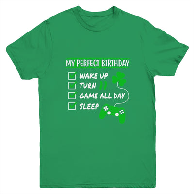 Level 11 Birthday Party 11 Years Old Video Games Perfect Birthday Youth Youth Shirt | Teecentury.com