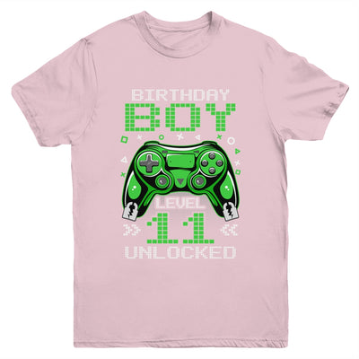 Level 11 Unlocked Awesome Since 2012 11th Birthday Gaming Youth Shirt | teecentury