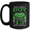 Level 13 Unlocked Awesome Since 2010 13th Birthday Gaming Mug | teecentury