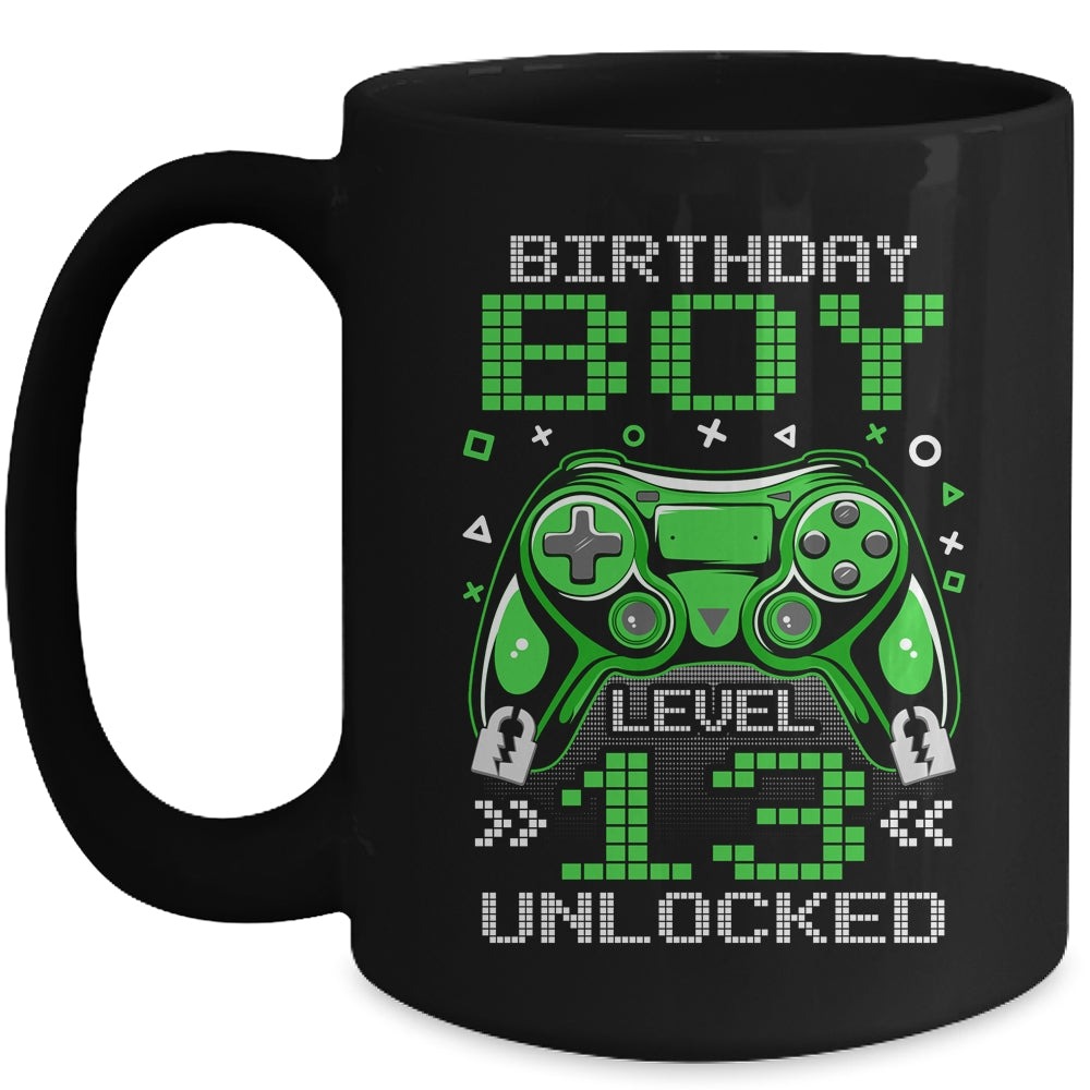 Level 13 Unlocked Awesome Since 2010 13th Birthday Gaming Mug | teecentury
