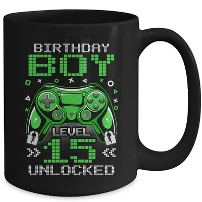 Level 15 Unlocked Awesome Since 2008 15th Birthday Gaming Mug | teecentury