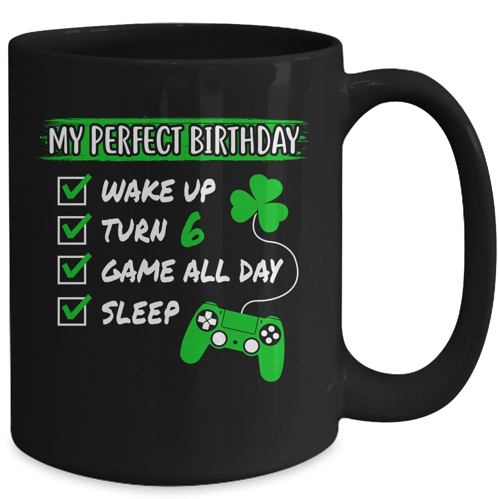 Level 6 Birthday Party 6 Years Old Video Games Perfect Birthday Mug Coffee Mug | Teecentury.com