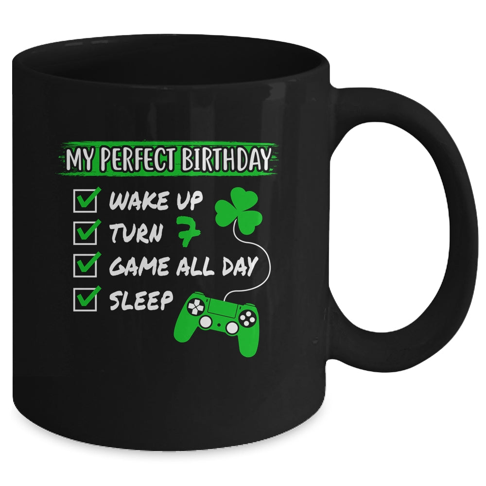 Level 7 Birthday Party 7 Years Old Video Games Perfect Birthday Mug Coffee Mug | Teecentury.com