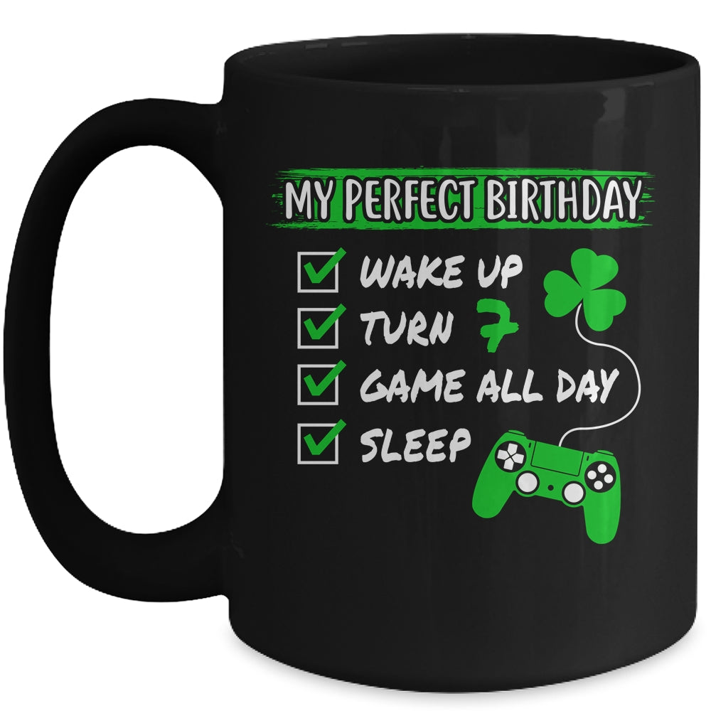 Level 7 Birthday Party 7 Years Old Video Games Perfect Birthday Mug Coffee Mug | Teecentury.com