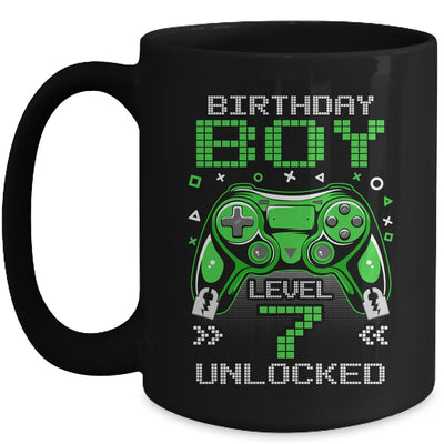 Level 7 Unlocked Awesome Since 2016 7th Birthday Gaming Mug | teecentury