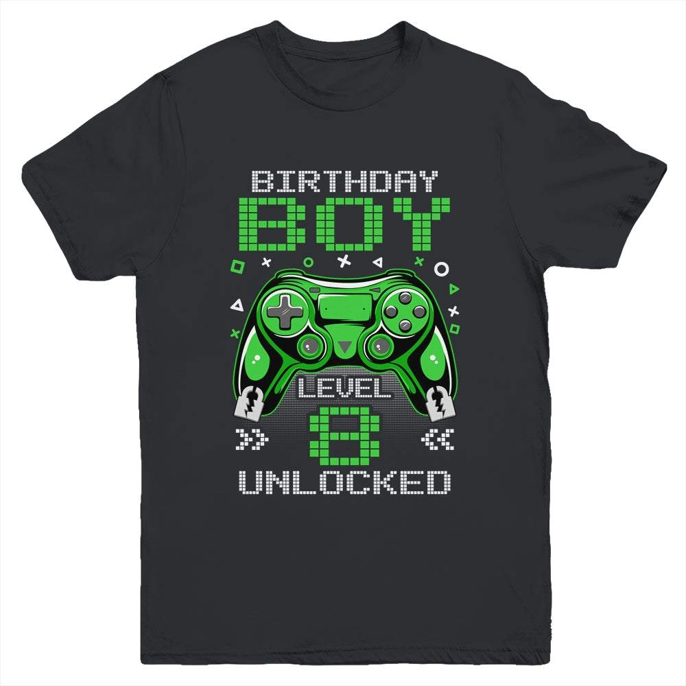 Level 8 Unlocked Awesome Since 2017 8th Birthday Gaming