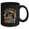 Leveled Up To Aunt Baby Announcement For Women Mug | teecentury